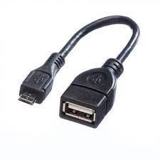 Value USB 2.0 A anya microB USB apa (OTG kábel) 15cm