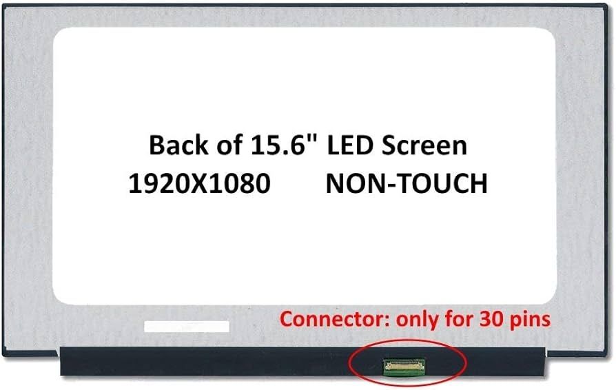 15.6" Slim FHD 30pin Matt LCD kijelző (no brackets) B kategória