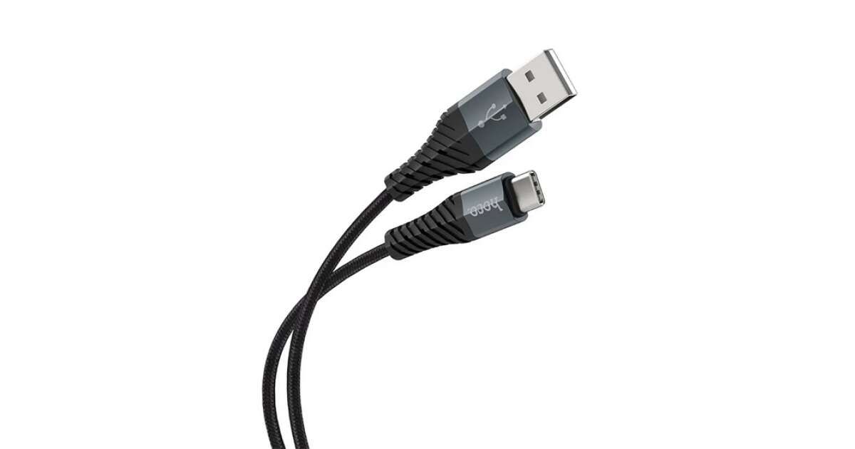 USB 2.0 A-micro kábel 1m Hoco X38 fekete