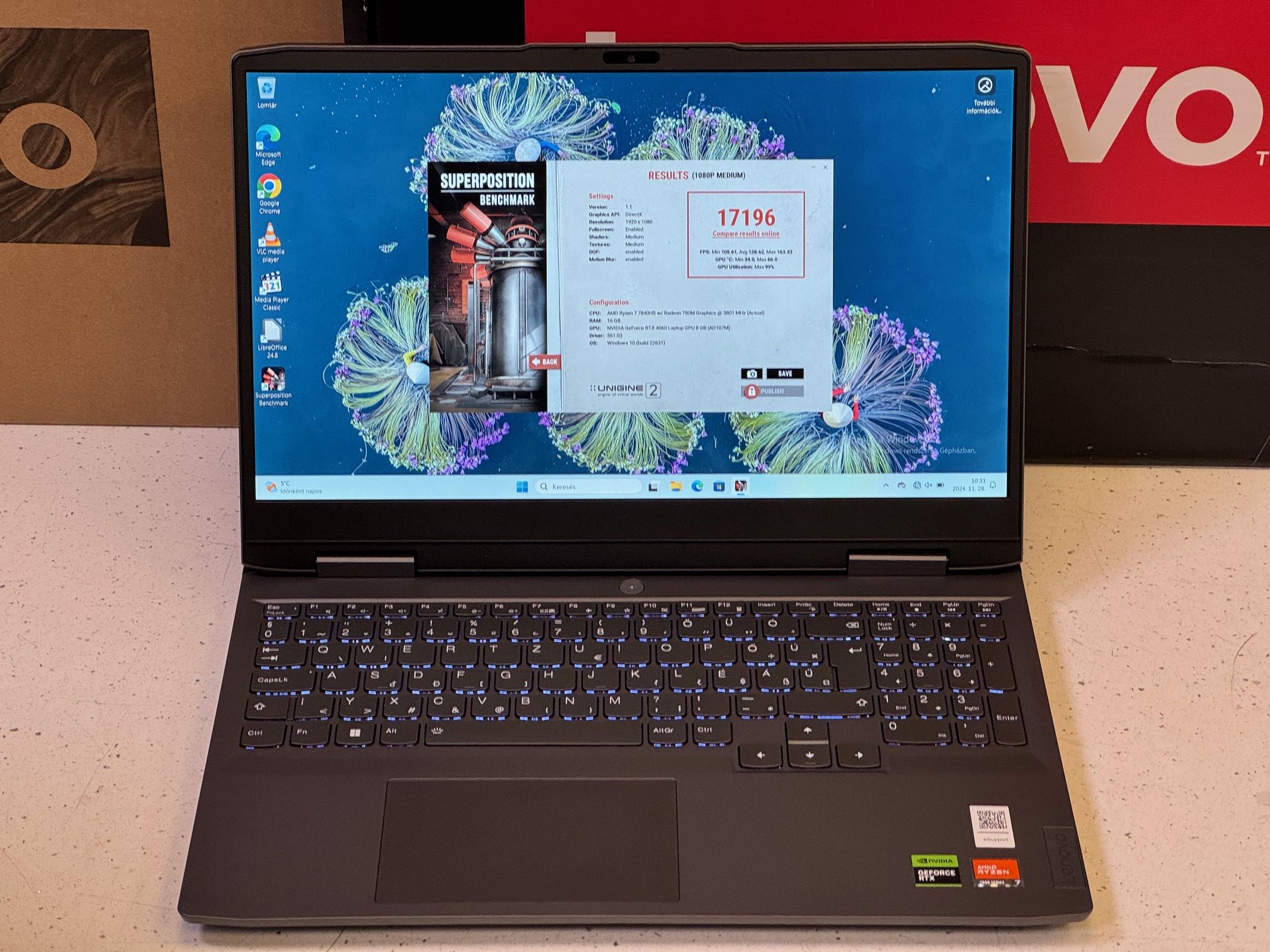 Lenovo LOQ 15APH8 RTX4060 HUN Bill Win11 Pro